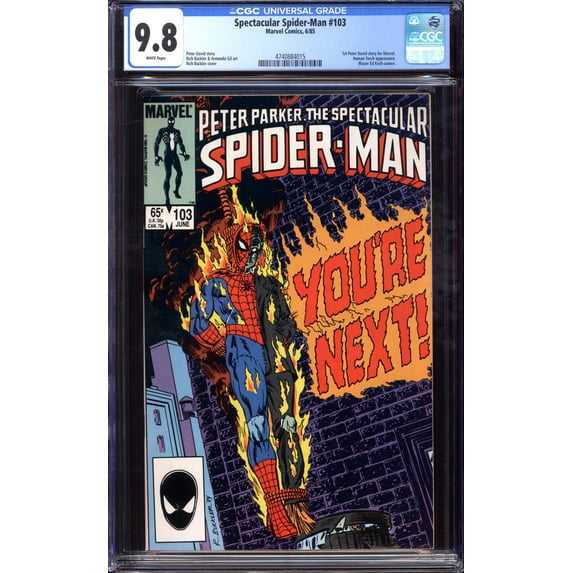 Spectacular Spider-Man #103 - CGC 9.8 Comic Book