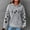 Gray, variant on skpabo Women loose causal Sweatshirt Long Sleeve Hooded Sweater Dog Paw Heart Printed Round Neck Hooded Long Sleeve Hooded Top Sweatshirt with drawstring for holiday outgoing size