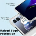 thumbnail image 5 of for Motorola Razr+ 2023 Case with Integrated Glass Screen Protector, [Removal Hinge Protection] Full Coverage Slim Hard PC Cover Scratch-Resistant Phone Case for Moto Razr Plus 2023 - White, 5 of 12