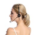 thumbnail image 4 of Rear Mounted Headset,Call Center Headset with Service Headphone Service Headset Smart Functionality, 4 of 7