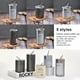 thumbnail image 3 of Toystoory Taza de agua Botellas de bebida Adultos Senderismo Hervidor de viaje Taza de bebida portátil de acero inoxidable Frasco de vacío de oficina Juegos de servir café y té tipo 4 Toystoory HA073404-04, 3 of 6