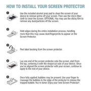 BlackBerry Q10, Screen Protectors, 5-Pack, Clear