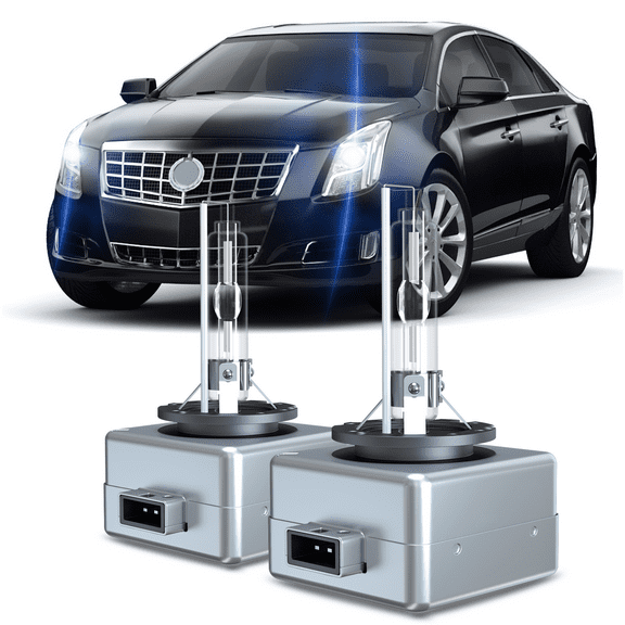 Front HID Headlight Bulb Fit for Cadillac XTS 2013 2014-2017 High/Low Beam Lamp