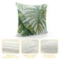 thumbnail image 4 of Nawypu  Olive Green Tropical Leaf Throw Pillow Covers Decorative Botanical Monstera Banana Leaves Couch Pillow Cases Farmhouse Outdoor Cushion Covers for Bedroom Living Room Sofa, 4 of 5