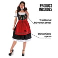 thumbnail image 2 of Disfraz Dirndl Morph Oktoberfest para mujer con talla incluida, 2 of 6