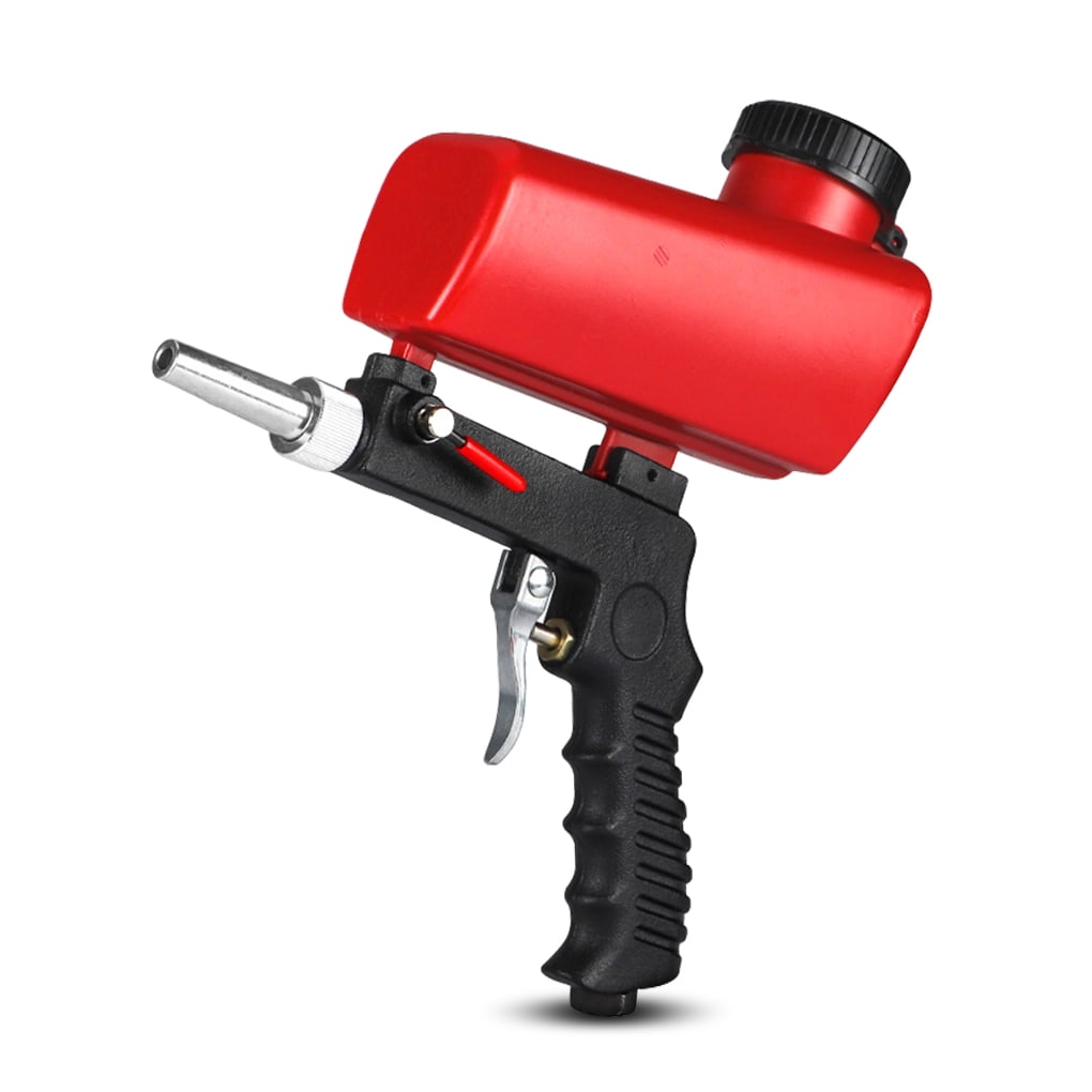 Sandblaster Handheld Adjustable Sand Blasting Tool Metal Surface Rust