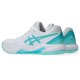 thumbnail image 3 of Zapatillas de Pickleball ASICS Gel-Dedicate 8 para Mujer Blanco/Energy Aqua, 3 of 9