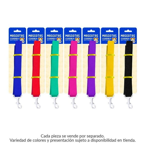 Correa para Mascota Prichos Varios Colores 1 Pieza