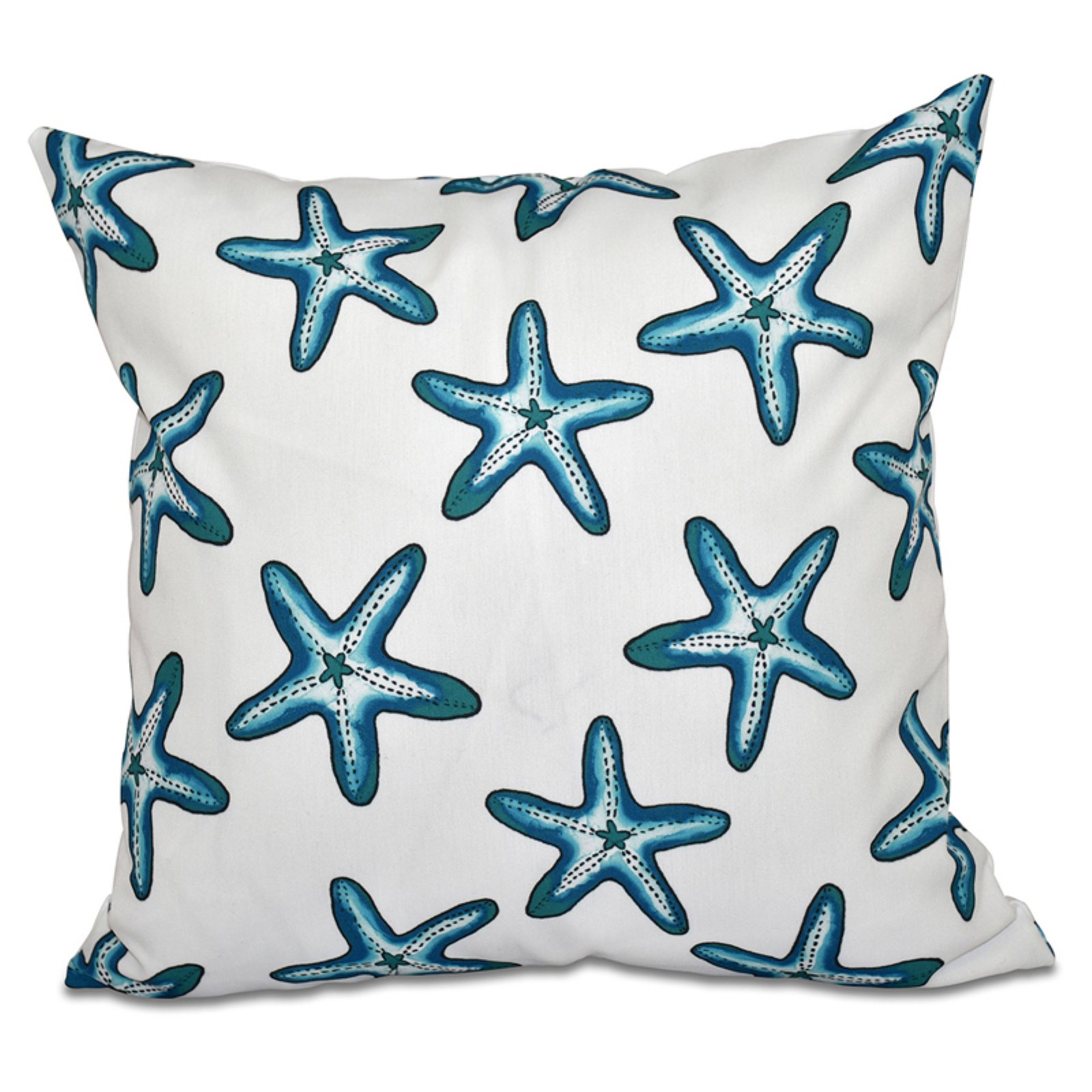 Simply Daisy 16" x 16" Soft Starfish Geometric Print Pillow