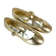 thumbnail image 5 of XY London Womens Joanna Metallic Closed Toe Flat Mary Janes, 5 of 5
