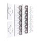 thumbnail image 2 of Kearding 20 piezas DC 3V LED Light Bead 32-65 pulgadas LED TV reparación SMD lámpara cuentas con filtro de lente óptica Electrónica miscelánea, 2 of 6