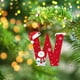 thumbnail image 5 of Adornos navideños, adornos navideños, regalos navideños, árbol de Navidad acrílico 2D, colgante de 26 letras, regalo decorativo, colgantes para fiestas navideñas familiares, objetos colgantes, 5 of 6
