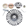 thumbnail image 2 of koolsoo 10'' Derusting Weeding Wheel, Wire Wheel Brush Disc, trimmer Garden Power Tools, 6Pcs, 2 of 9