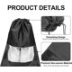 thumbnail image 4 of 12pcs Shoe Bags For Travel - Large Dustproof Drawstring Shoes Pouch Packing Organizers For Men & Wom, 4 of 5