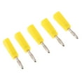 thumbnail image 7 of 5pcs Banana for Speaker Cable, Diameter 4mm (choose Colors) - yellow, as described, 7 of 7