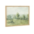 thumbnail image 4 of Kate and Laurel George Inness Landscape Framed Wall Art, 16x12 Natural, Soft Nature Tree Landscape Art for Wall, 4 of 7
