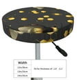 thumbnail image 2 of Goofa Bumblebee Printed Stool Covers Round, Waterproof Round Bar Stool Covers Anti-Slip Round Bar Stool Seat Cover with Elastic Bands Durable -12 inch, 2 of 7