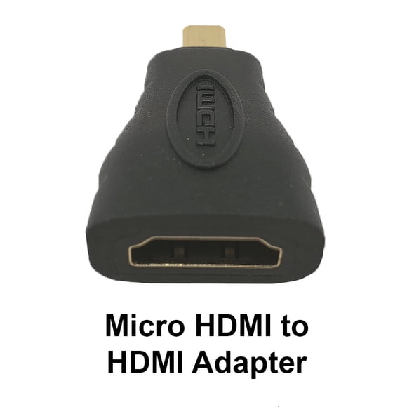 Adaptador HDMI hembra a Micro HDMI masculino SatelliteSale PVC negro