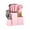 Pink, variant on HEESEM 20 Pcs Silicone Stainless Steel Cooking Utensils Set -Multifunctional Kitchen Utensil Set - Black