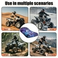 thumbnail image 5 of Renewold All-Weather ATV Seat Cover 25x10 Inch, Waterproof Heavy Duty 4 Wheeler Seat Cover ATV Accessories Decor for Yamaha Raptor 700, Polaris Sportsman 450/750, Galaxy Wolf Butterfly, 5 of 7