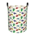 thumbnail image 2 of Uemuo Cartoon Sea Turtle Pattern Circular Laundry Hamper Basket with handles,Collapsible laundry basket,Large capacity laundry hamper,Laundry Organizer-Medium, 2 of 8