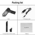 thumbnail image 3 of Handheld Vacuum Cordless, Mini Handheld Vacuum Cleaner 9000Pa USB Rechargeable, Dust Buster, Air Blower and Vacuum Pump 3 in 1, Wet Dry Vacuum Cleaner for Car, Home, Office, Pet Hair Cleaning, Black, 3 of 6