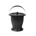 thumbnail image 3 of Wswqop Chamber Pot Spittoon Chamber Bucket with Lid Portable Toilet Bedpan Urinal Night Black, 3 of 9