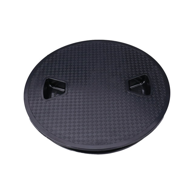 Kenally Placa de cubierta de barco de 4 pulgadas con tornillos de montaje, cubierta de escotilla para Kayak, canoa, Kit de mantenimiento de tapa de yate, Bombillas para automóviles Kenally VI014467-00