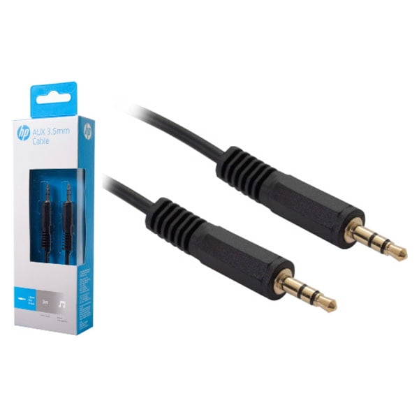 Cable Auxiliar 1X1 Hp 3 Metros Negro