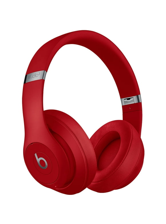 Restored Beats by Dr. Dre Studio3 Wireless Red Over Ear Headphones MX412LL/A (Refurbished)