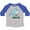 Heather and Royal, variant on Inktastic My Grandad Loves Me with Cute Sharks Boys or Girls Toddler T-Shirt