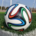 thumbnail image 4 of Balón de fútbol profesional para hombres y mujeres, tamaño 5, PU, para adultos, para entrenamiento al aire libre, para equipo de fútbol grueso, 2014, 4 of 5