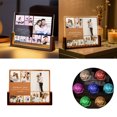 thumbnail image 2 of Custom Wedding Anniversary Photo LED Night Light Newly Engaged Thanksgiving for Loved One, 2 of 7