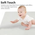 thumbnail image 6 of Shower Mat Bathtub Mat Non-Slip, Comfortable Bath mat for Textured Surface,Mat Quick Drying Shower Stall Mat 24 x 24 inch for Bathroom Wet Area (White), 6 of 6
