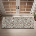 thumbnail image 2 of Gray Christmas Icon Pattern Door Rugs,Washable Non Slip Door Mats Indoor,Decorative Door Mats,Entry Mat Indoor for Entrance,Bedroom,Kitchen,Bathroom,16"x47", 2 of 6