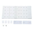 thumbnail image 2 of Étagère Extensible à Tension pour Garde-Robe, Séparateurs de Garde-Robe Réglables à Couverture Complète pour Armoires, Salles de Bain, Capacité de Charge de 20 kg, 2 of 8
