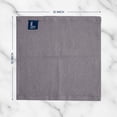 thumbnail image 2 of Linteum Textile 100% Cotton Premium Washcloths, 12x12 Inches [Pack of 12] Dove, 2 of 6