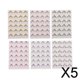 thumbnail image 1 of Pegatinas de Esquinas Soledad 5 piezas 6 Hojas Colores Mezclados, 1 of 10