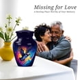 thumbnail image 7 of Puffin Miniature Urn For Mothers, Mini Urn For Human Ashes Adult Male, Small Urns For Human Ashes Keepsake Dad, Blue Cremation Urns For Adult Ash Women, 3 Inch, 7 of 7