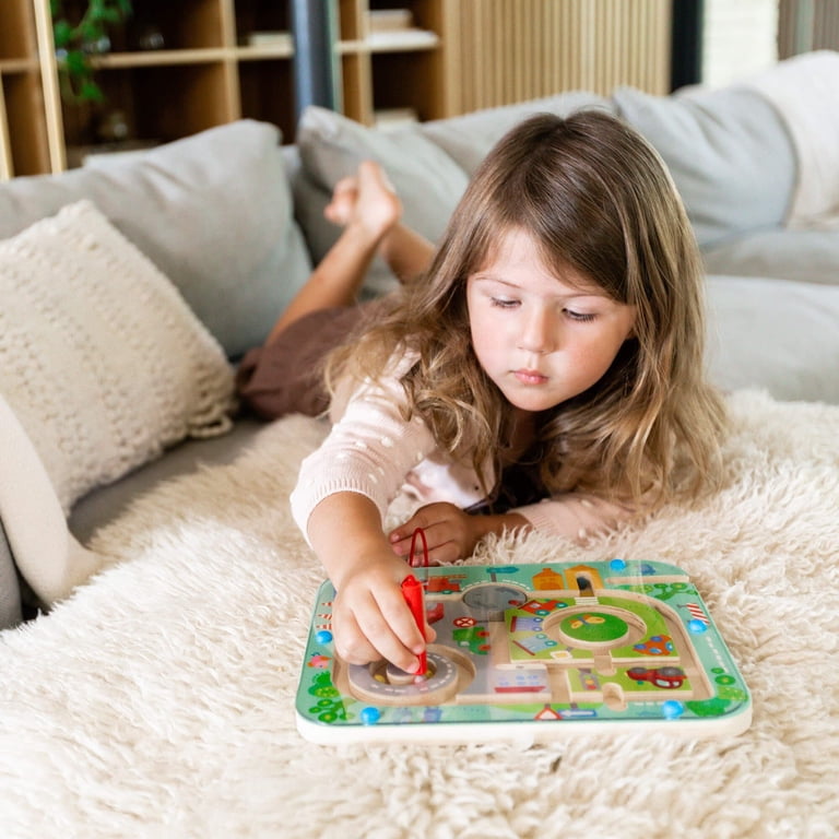 HABA Town Maze Colorful Wooden Magnetic Game For Kids