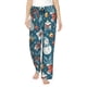 thumbnail image 1 of Fotbe Christmas Snowman Gift Pantalones de Pijama para Mujer, Pantalones de Dormir, Pantalones Pj con Cordón y Bolsillos-Small, 1 of 6