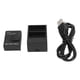 thumbnail image 3 of Cargador de Batería ANGGREK Doble Ranura Carga Rápida USB para Batería de Cámara Hero 2 3, 3 of 5