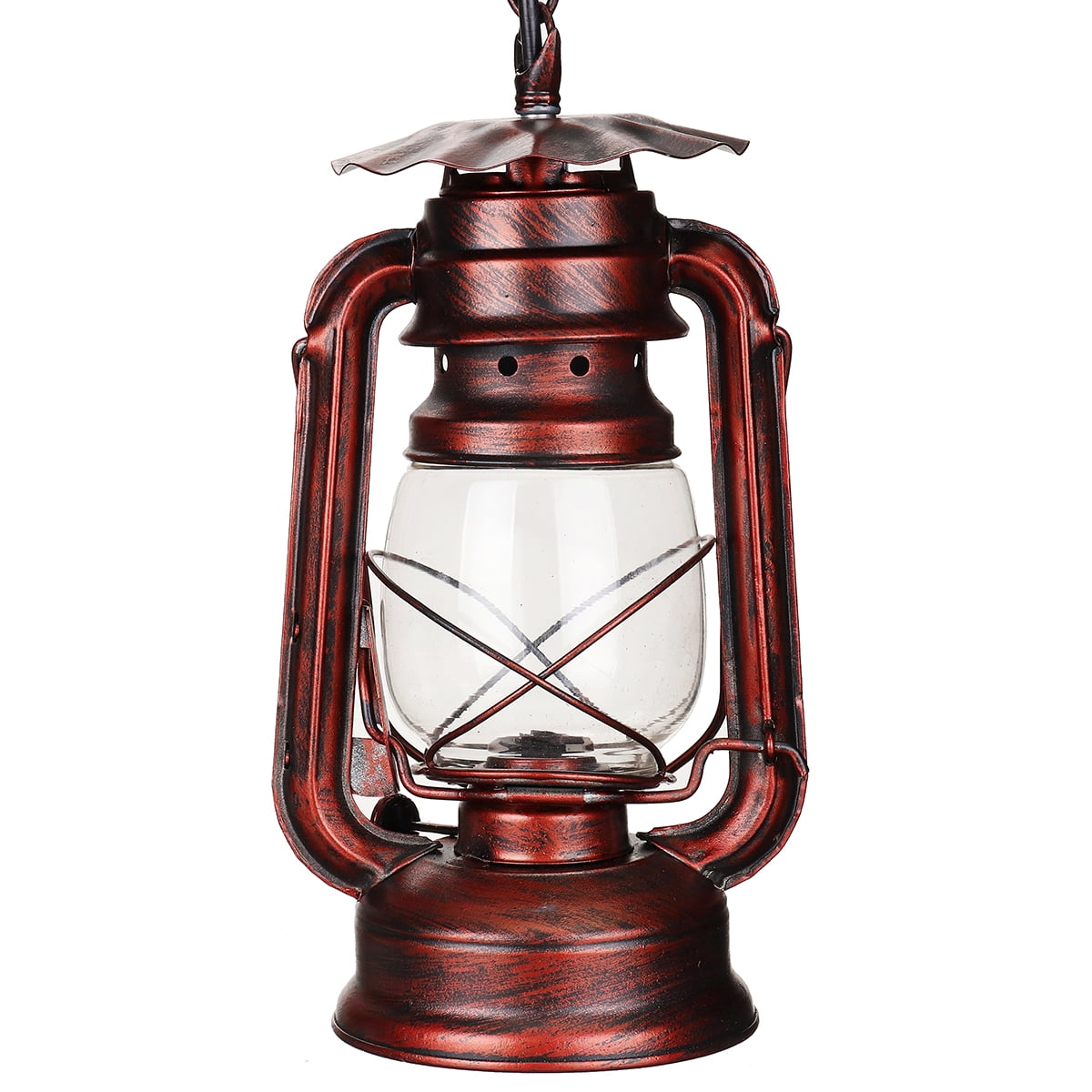 Vintage Rustic Glass Pendant Ceiling Lamp Wall Sconce Light Lantern Outdoor Cafe 