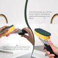 thumbnail image 5 of Sponge Brush Refills for OXO Soap Dispensing Dish Brush - 4 Pack Dish Cleaning Soap Dispensing Head Replacement for Scrubber（Green）, 5 of 7