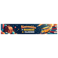 thumbnail image 3 of Spanish Themed Back to School Banner with School Bus Globe Books Elements, Backdrop for Classroom Decorations School Events Welcome Parties Student Gatherings Photo Props, 3 of 4