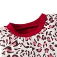 thumbnail image 3 of Seyurigaoka Little Girl’s Leopard Stitching Sleeveless Tops and Short Pants Set, 3 of 7