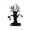 204#Black, variant on Spooky Pre Lit Halloween Tree Decoration, Quick Assembly Weather Resistant Eerie Atmospheric Accent, Eye Catching Centerpiece for Indoor Party Yard Trick or Treat Seasonal Layout