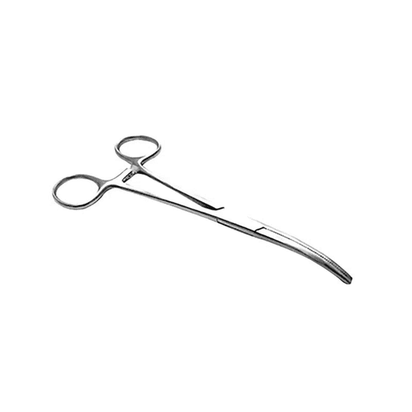 Pinza Rochester Ochsner Curva 16 Cm Económica Hergom Silvery