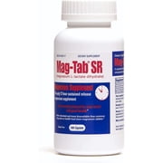 2 Pack Mag Tab SR Magnesium Supplement 100 Caplets Each