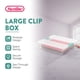 thumbnail image 2 of Caja de Almacenamiento Sterilite Grande con Clip Plástico Transparente Apilable, 2 of 9